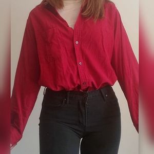 Eddie Bauer Corduroy Button Up